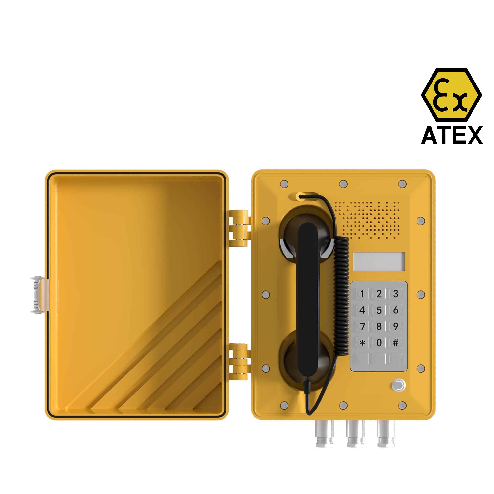 Atex explosion proof telephone